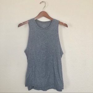 Athleta Double Layer Racerback Muscle Tee